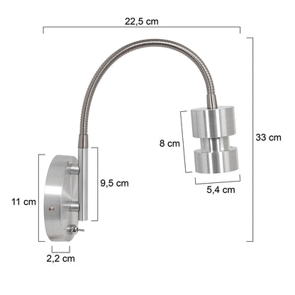moderne-stalen-metalen-wandlamp-steinhauer-natasja-led-variant-image7