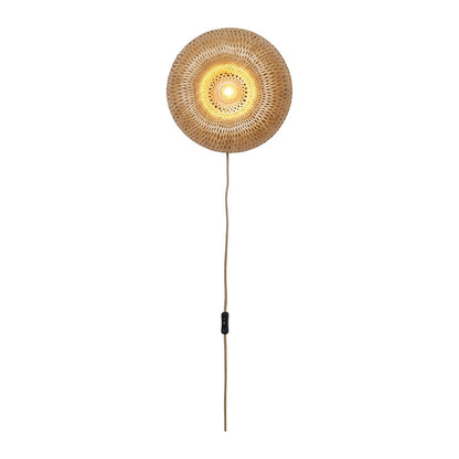 Lampada da parete in bambù color naturale caldo GOOD&MOJO Barbados