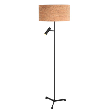 zwarte-tripod-vloerlamp-met-beige-kurklook-en-leesarm-steinhauer-stang-variant-image1