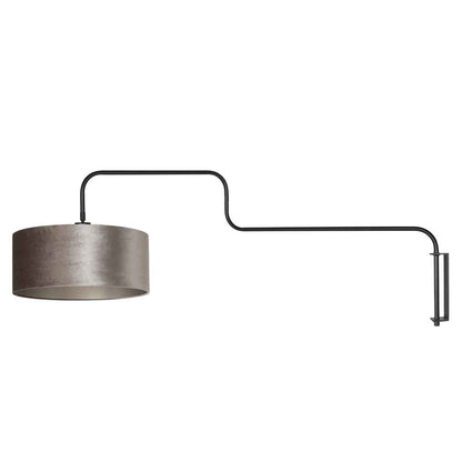 zilveren-trendy-wandlamp-veloursstof-steinhauer-bloeba-variant-image1