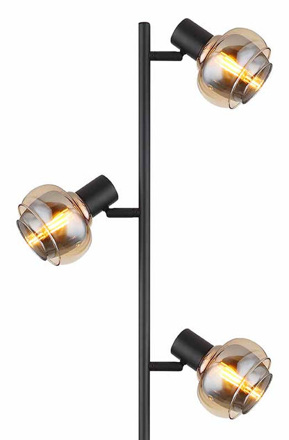 3-kap-zwarte-vloerlamp-amber-rookglas-globo-tokki-variant-image1