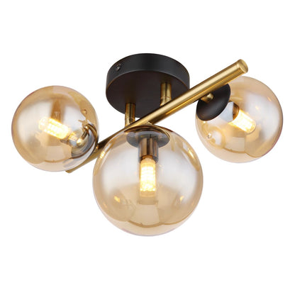 wandlamp-met-messing-arm-en-amber-glazen-schaduw-riha-main-image