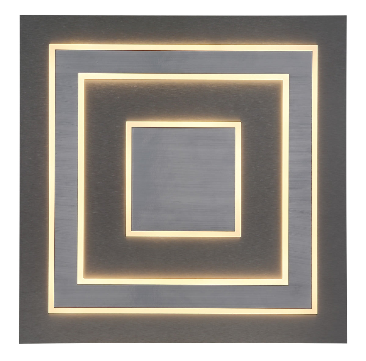 Lampada a soffitto LED in plastica antracite grande e stilosa – immagine 3