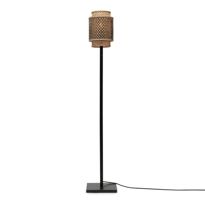 vloerlamp-bohemien-bamboe-zwart-naturel-good-mojo-bhutan-main-image
