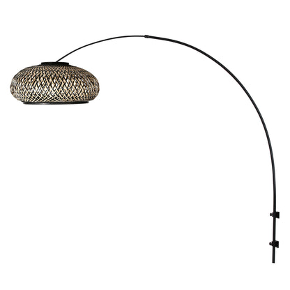 zwarte-booglamp-geweven-bamboe-kap-steinhauer-sparkled-light-variant-image1