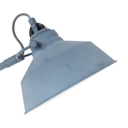 Mexlite Nove Grey Industrial Floor Lamp – image 4