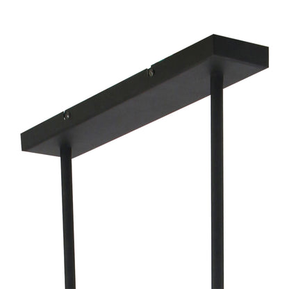 Mexlite Buckley – czarna lampa wisząca z 4 punktami świetlnymi – zdjęcie 11
