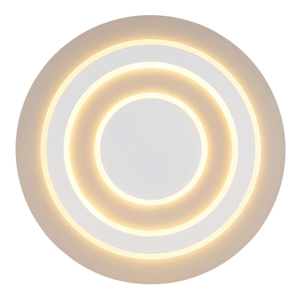Pequena lâmpada de teto LED metálica branca – imagem 2