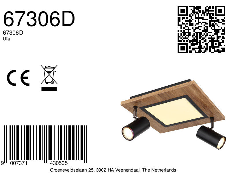 vierkante-zwart-bruine-plafondlamp-2-spot-globo-ulla-variant-image8a