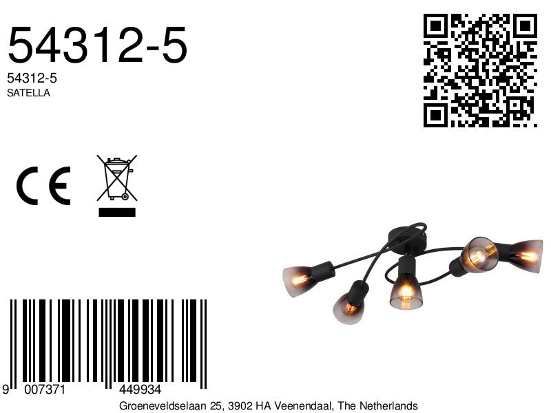 moderne-ovalen-plafondlamp-in-zwart-glas-satella-variant-image8a