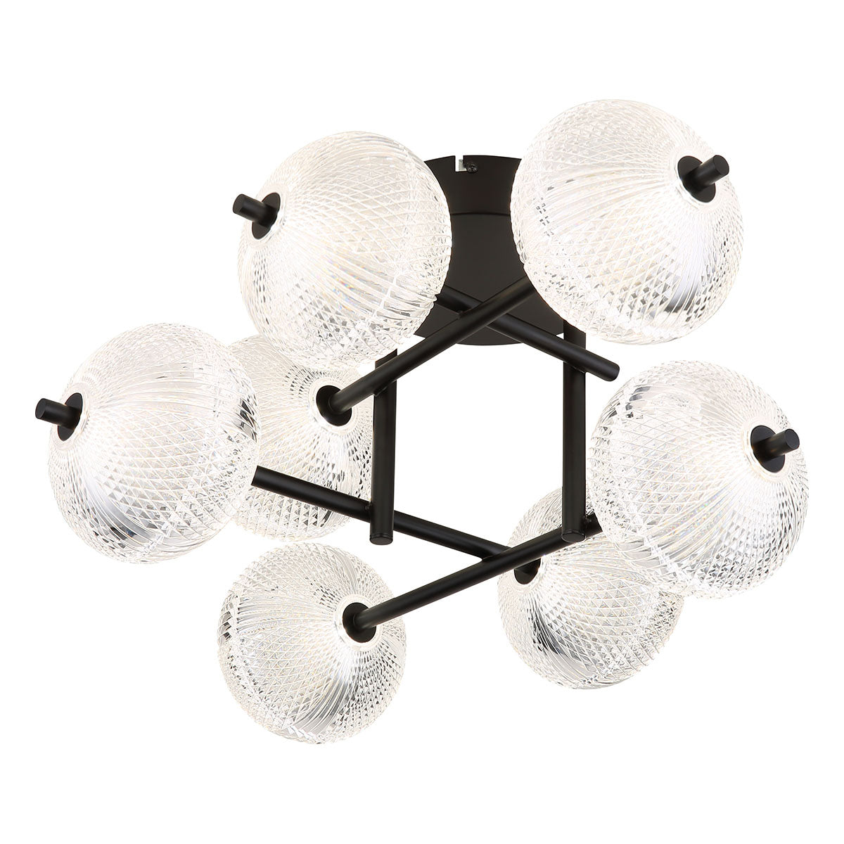 metalen-zwarte-art-deco-plafondlamp-globo-aida-main-image