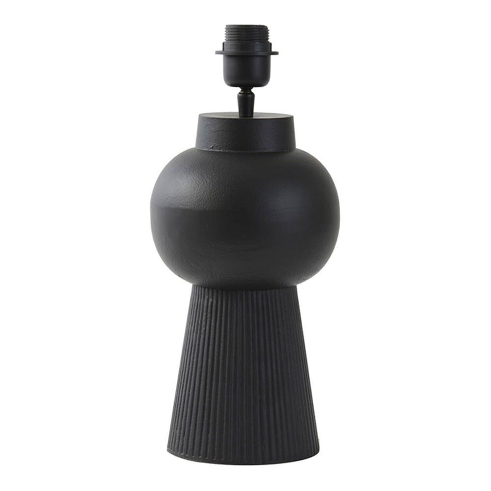 moderne-zwarte-tafellamp-met-bol-light-living-shaka-main-image