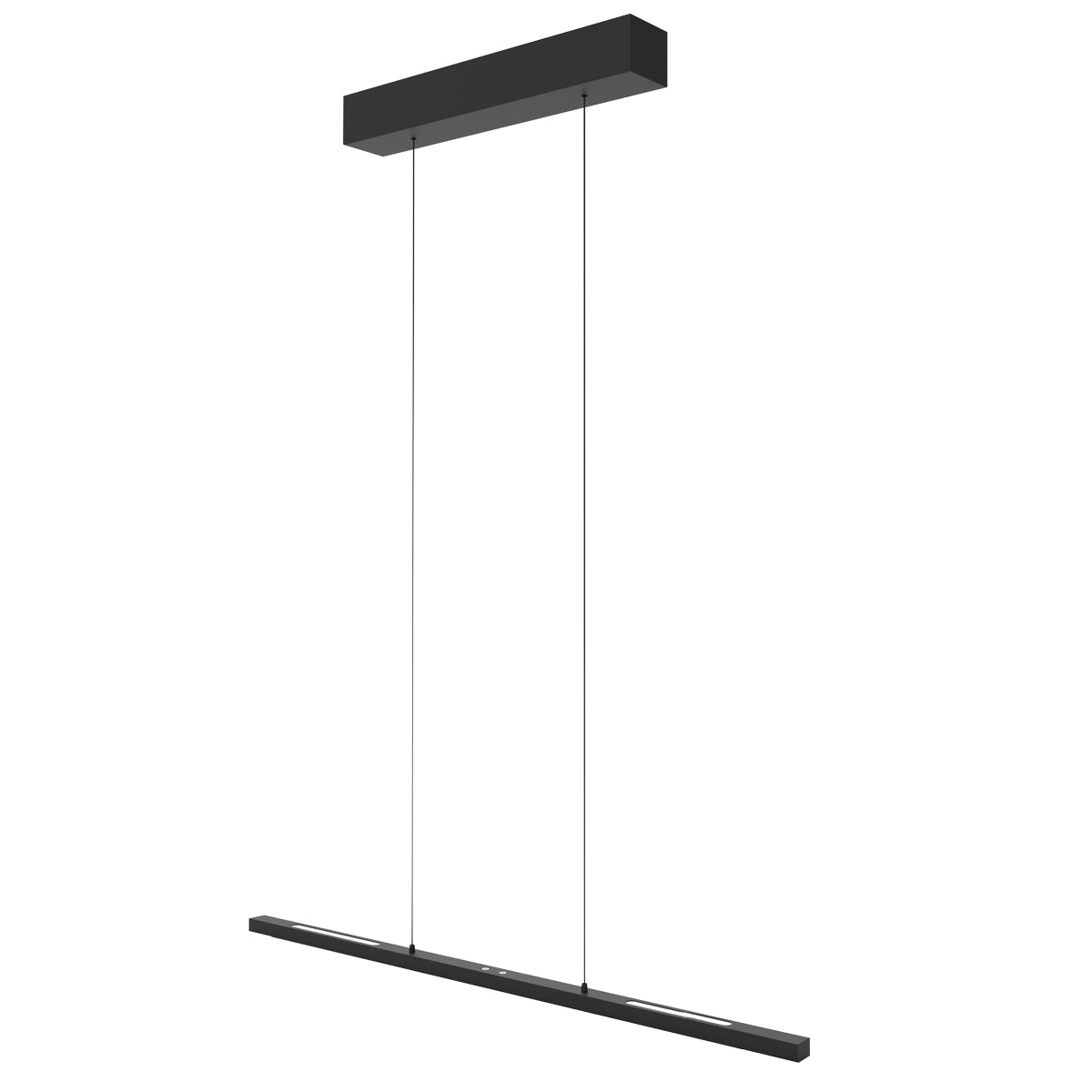Must dimmerdatav LED-ripplamp Steinhauer Bande – 80 cm