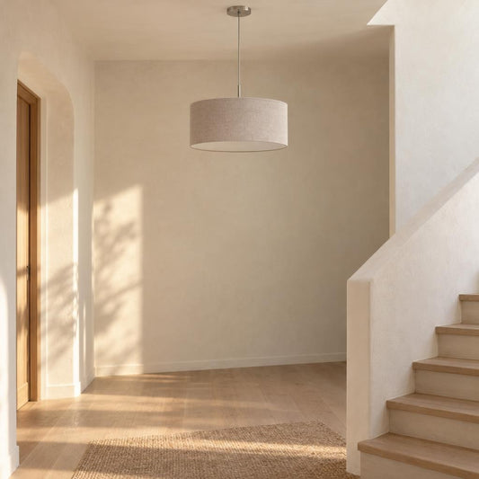 Siva viseča svetilka Steinhauer Sparkled Light – ambientalna fotografija