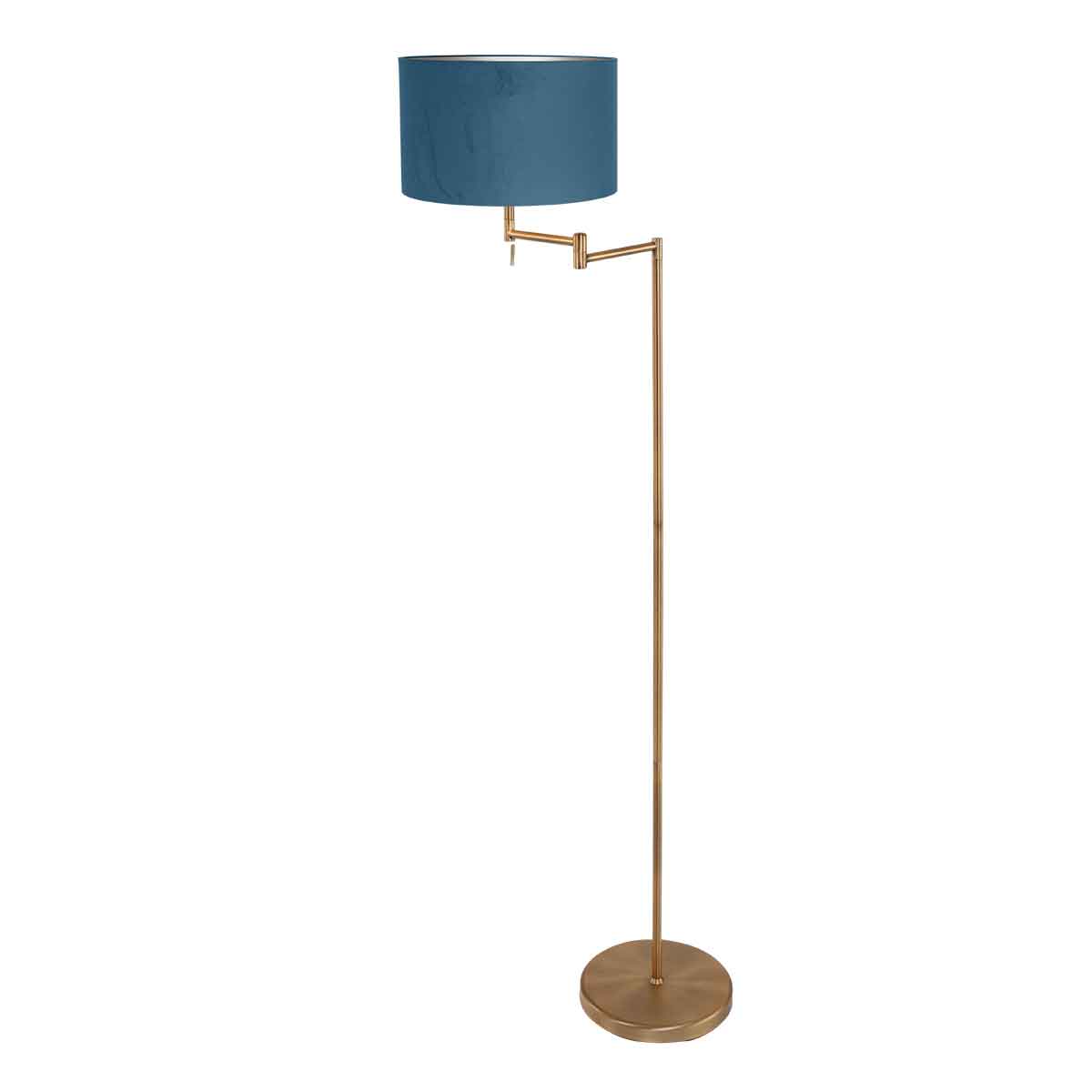 gouden-vloerlamp-klassiek-met-zwarte-lampenkap-mexlite-bella-variant-image1