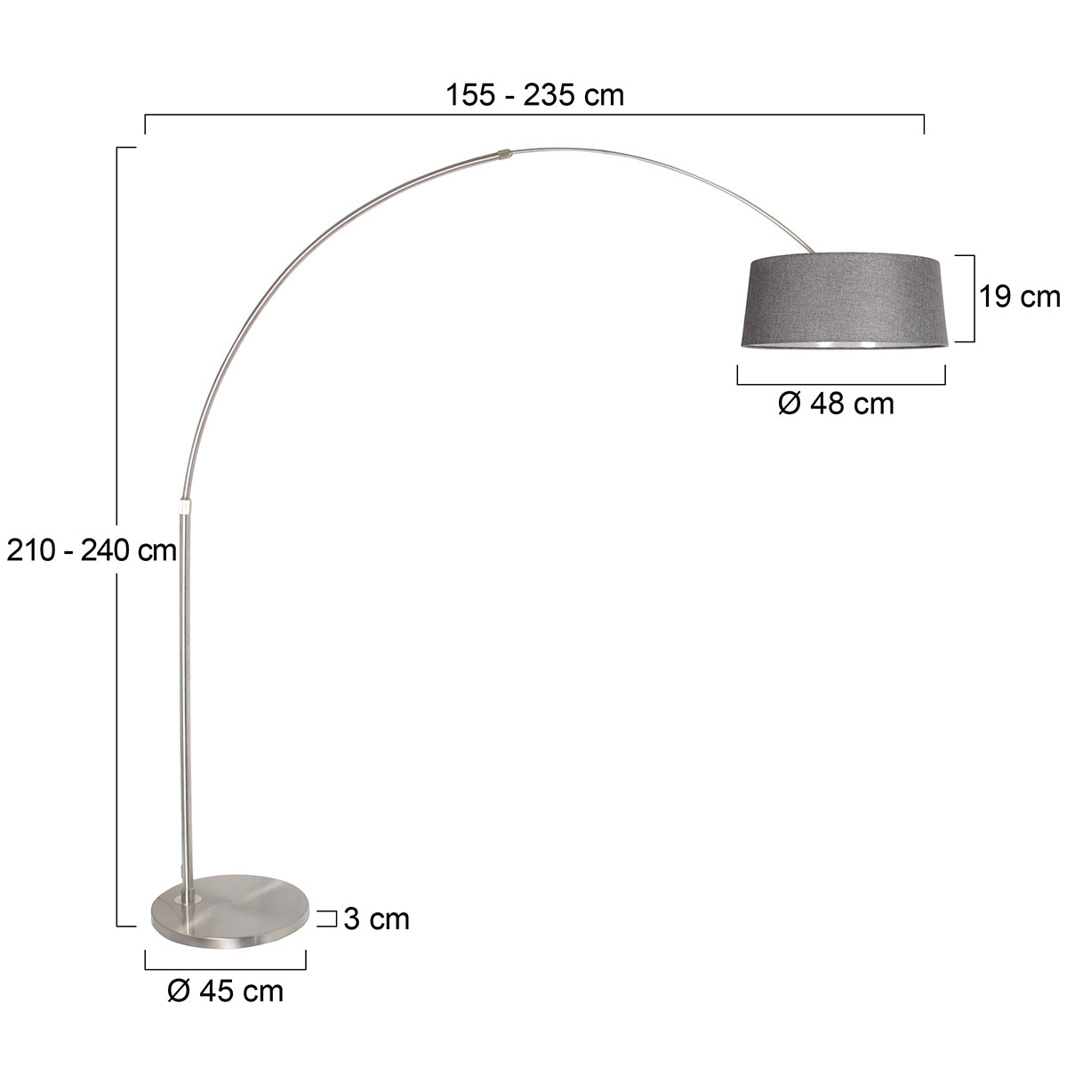 staalkleurige-booglamp-met-rustige-creme-kap-steinhauer-sparkled-light-variant-image7