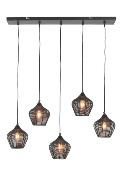 rustieke-zwarte-hanglamp-vijf-lichtpunten-light-living-alvaro-variant-image2