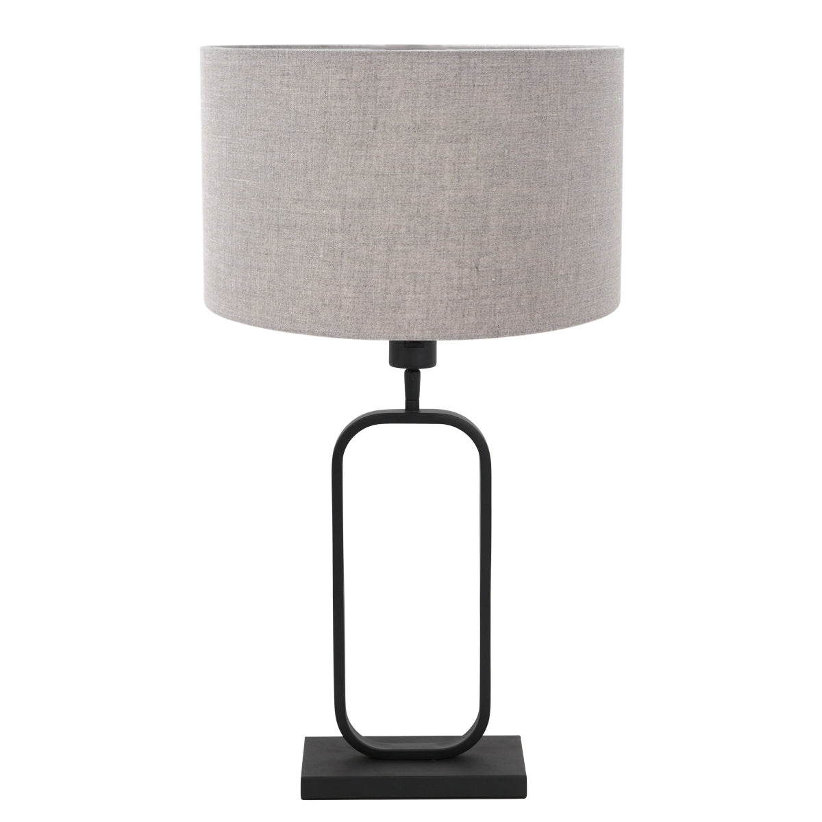 tafellamp-met-grijs-linnen-op-minimalistische-zwarte-voet-steinhauer-stang-variant-image1