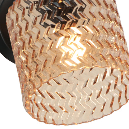 zwarte-wandlamp-met-amberkleurige-glazen-kap-mexlite-ocre-variant-image4