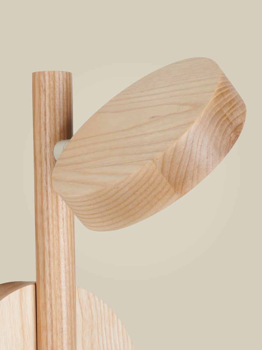 Lampada da parete in legno di frassino naturale senza tempo GOOD&MOJO Okinawa – immagine 5