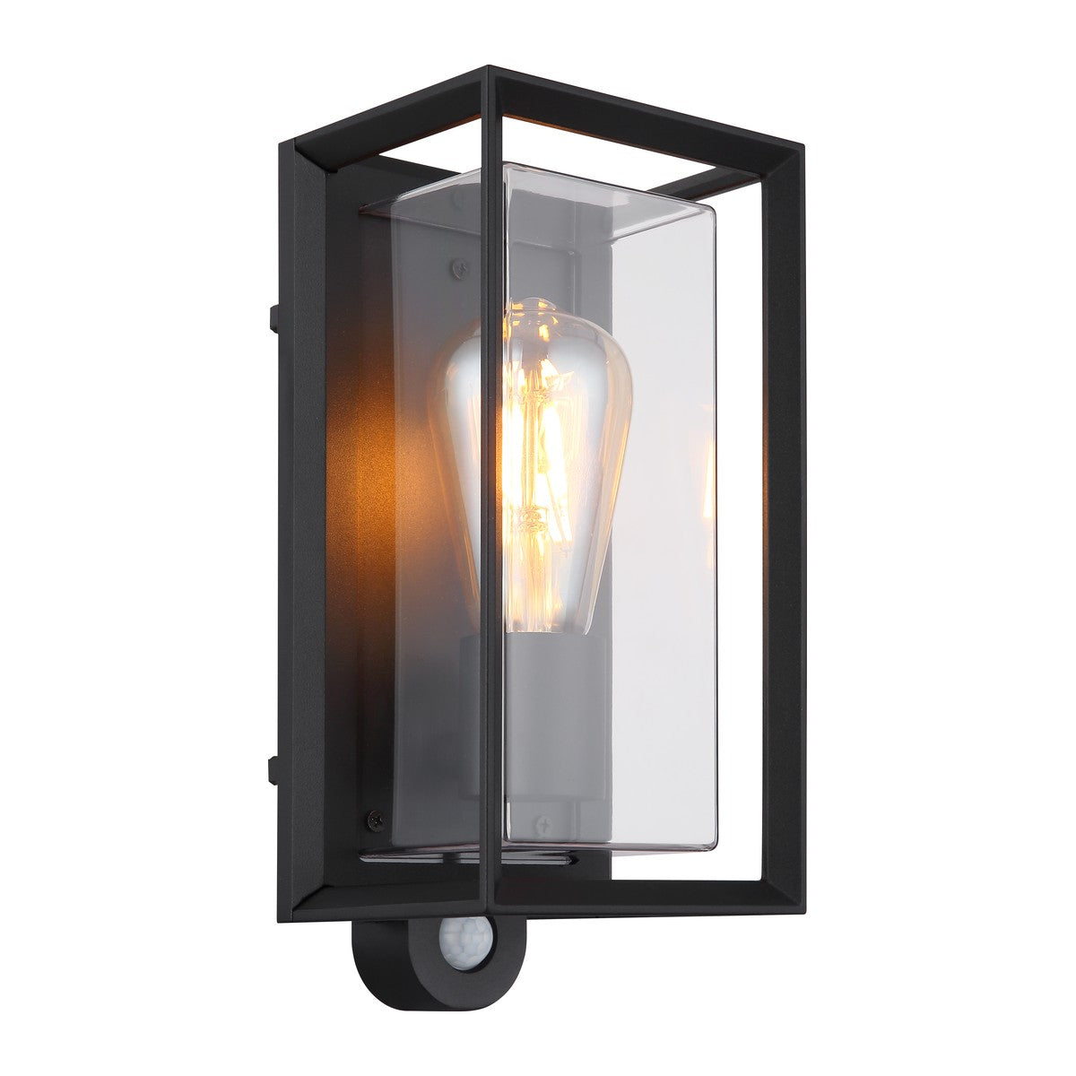 Lampada da esterno in alluminio nero affascinante