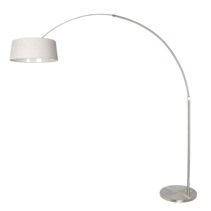 cremekleurige-booglamp-met-moderne-zwarte-kap-steinhauer-sparkled-light-variant-image1