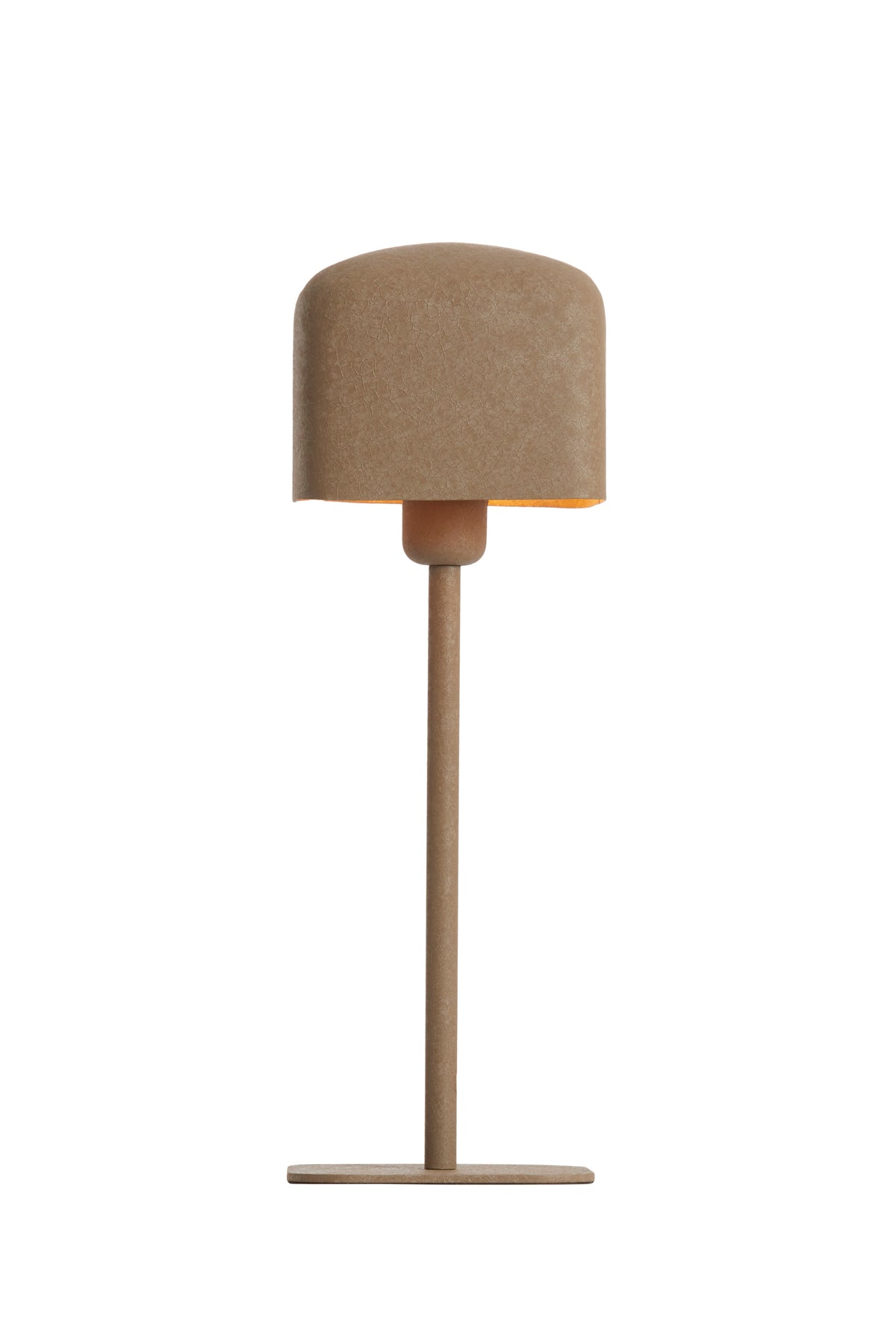 Stor mørkebrun metalbordlampe Light & Living Elenie – billede 3