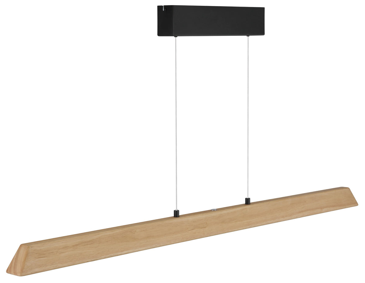 Luminária suspensa LED preta metálica com caráter – imagem 8