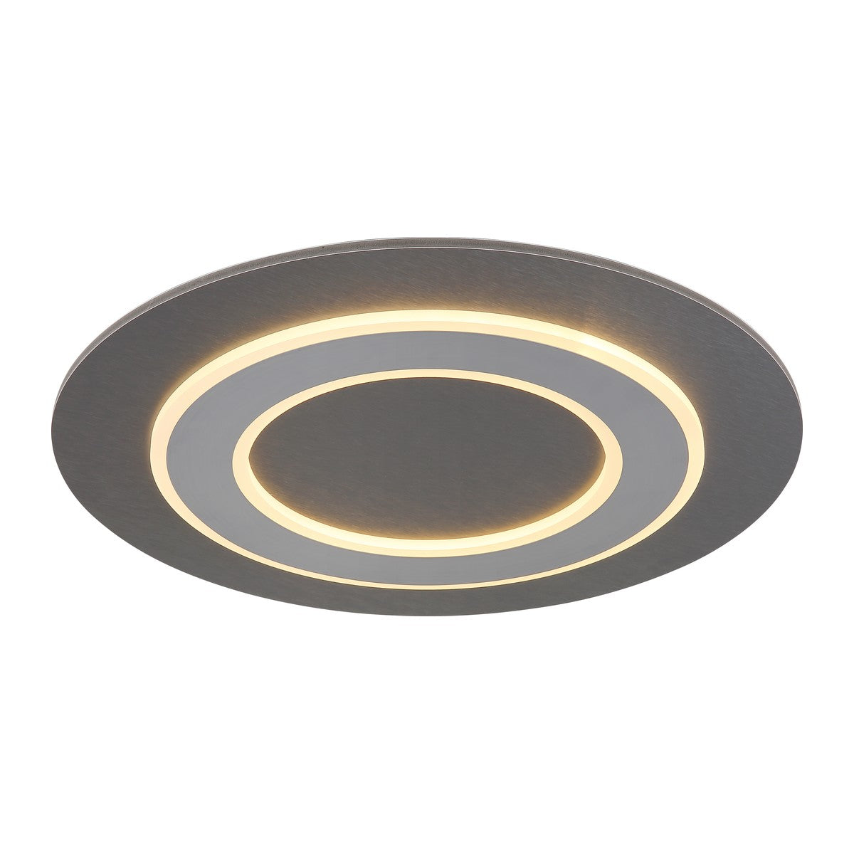 Pequena luminária de teto de LED metálica na cor antracite