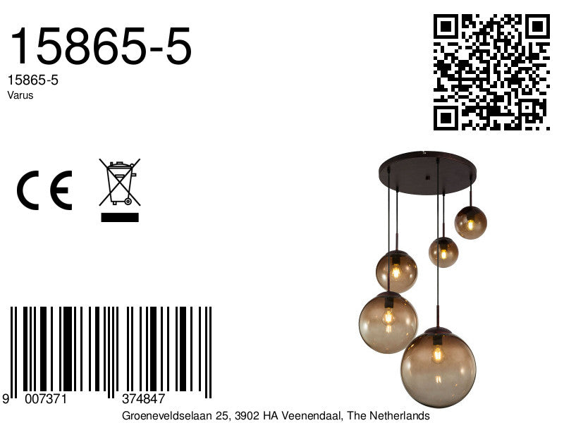 moderne-bruine-bollen-hanglamp-globo-varus-variant-image8a