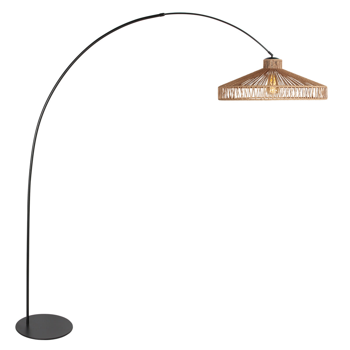 zwarte-booglamp-met-grote-touwkap-anne-light-curve-main-image