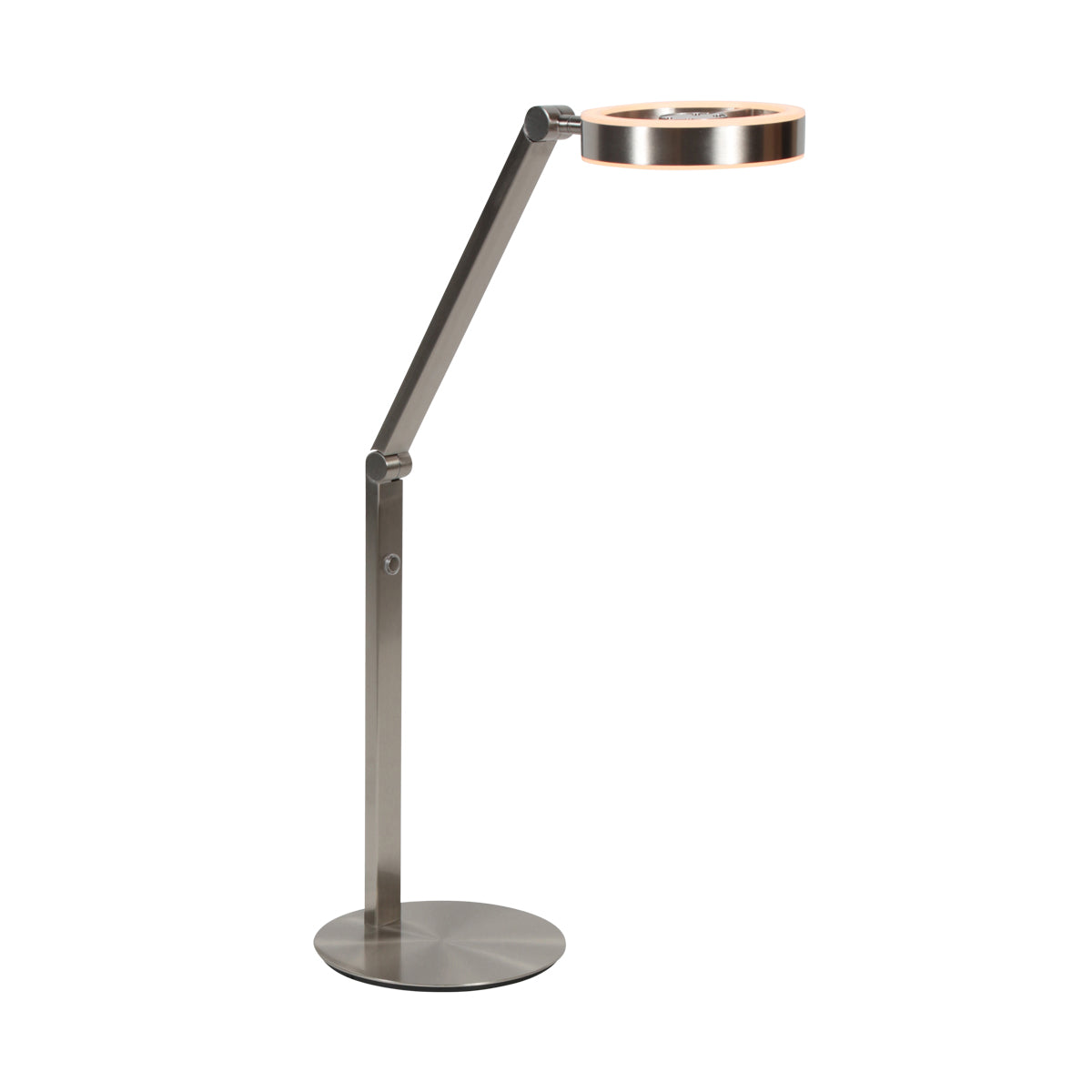 Steinhauer Ringlux Steel LED Table Lamp