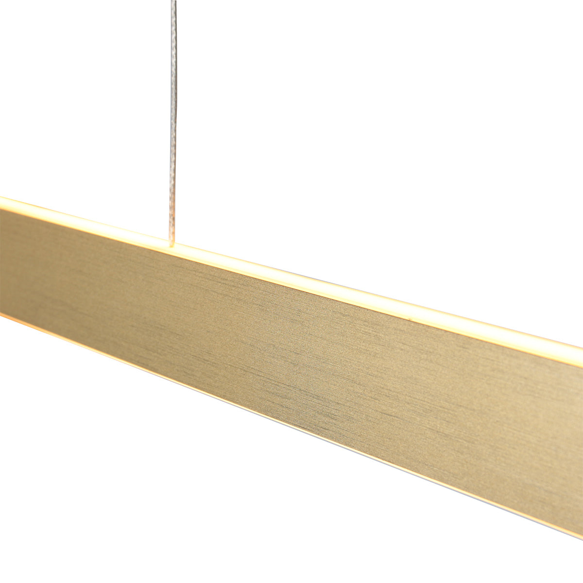 Златиста LED висяща лампа Mexlite BrightLine – изображение 4