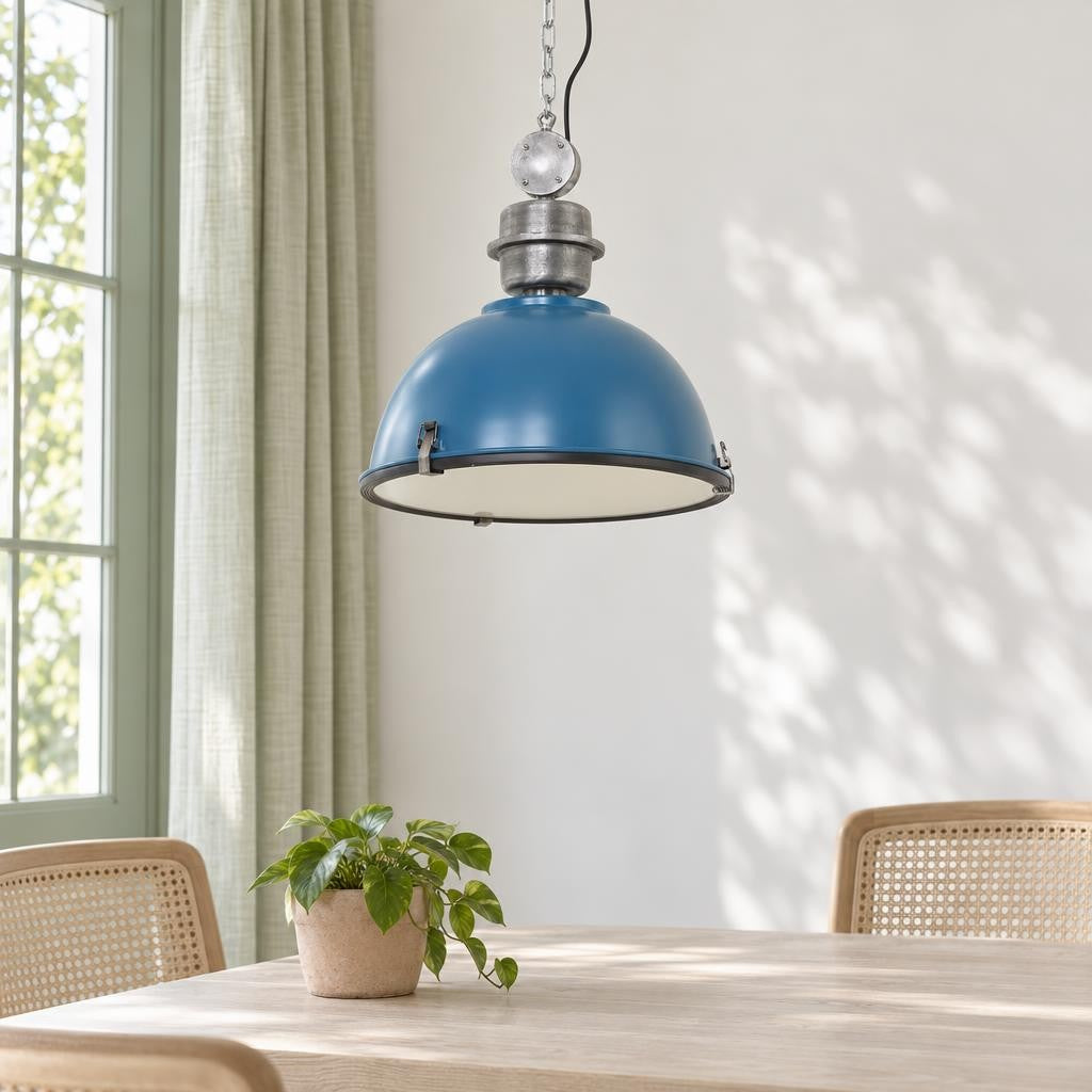 industriele-hanglamp-metaal-glas-petrol-koepelvorm-steinhauer-bikkel-ai-sfeer_image