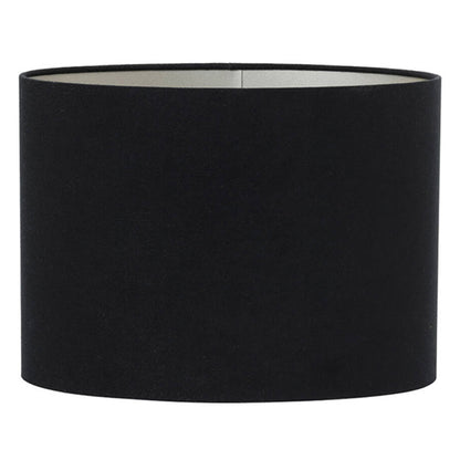 ovale-zwarte-lampenkap-light-living-velours-main-image