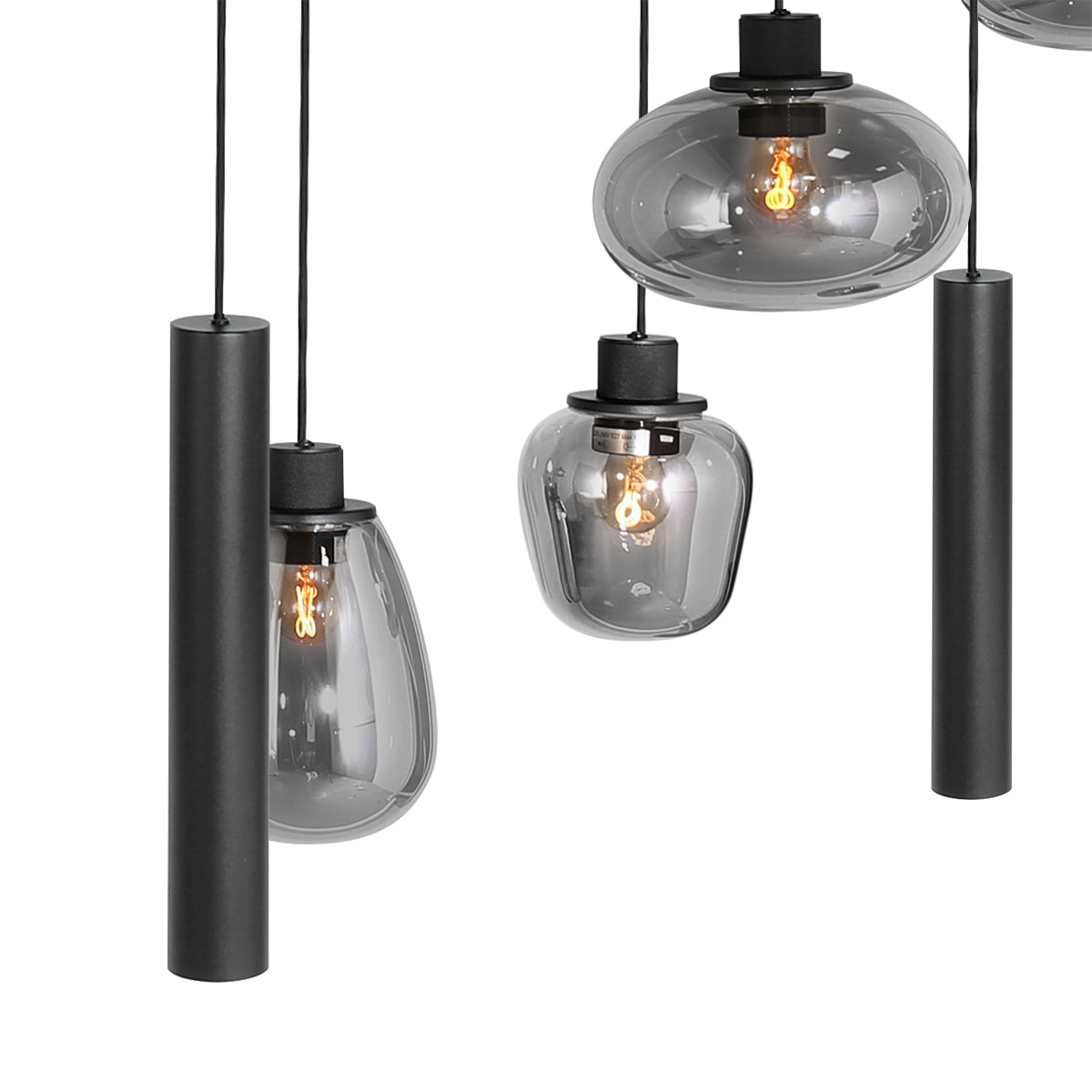 zwarte-9-lichts-hanglamp-kokers-glasvormen-steinhauer-reflexion-variant-image5