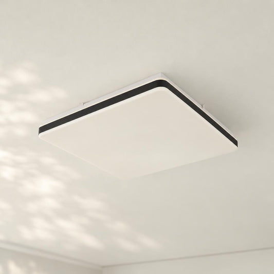 Globo Ully White LED Ceiling Light – lifestyle image