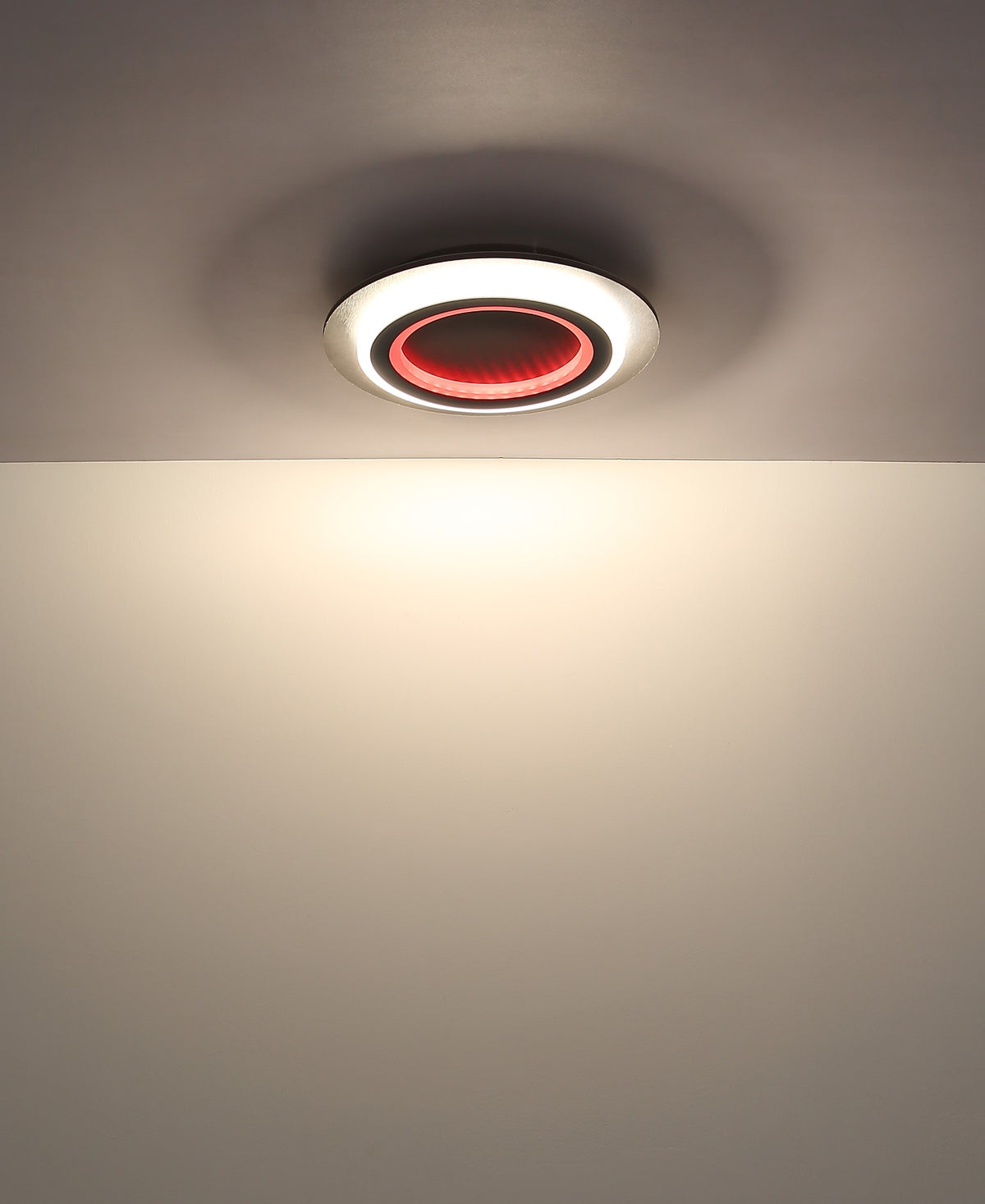 Elegantne must metalline LED 2 valgusega laelamp – pilt 10