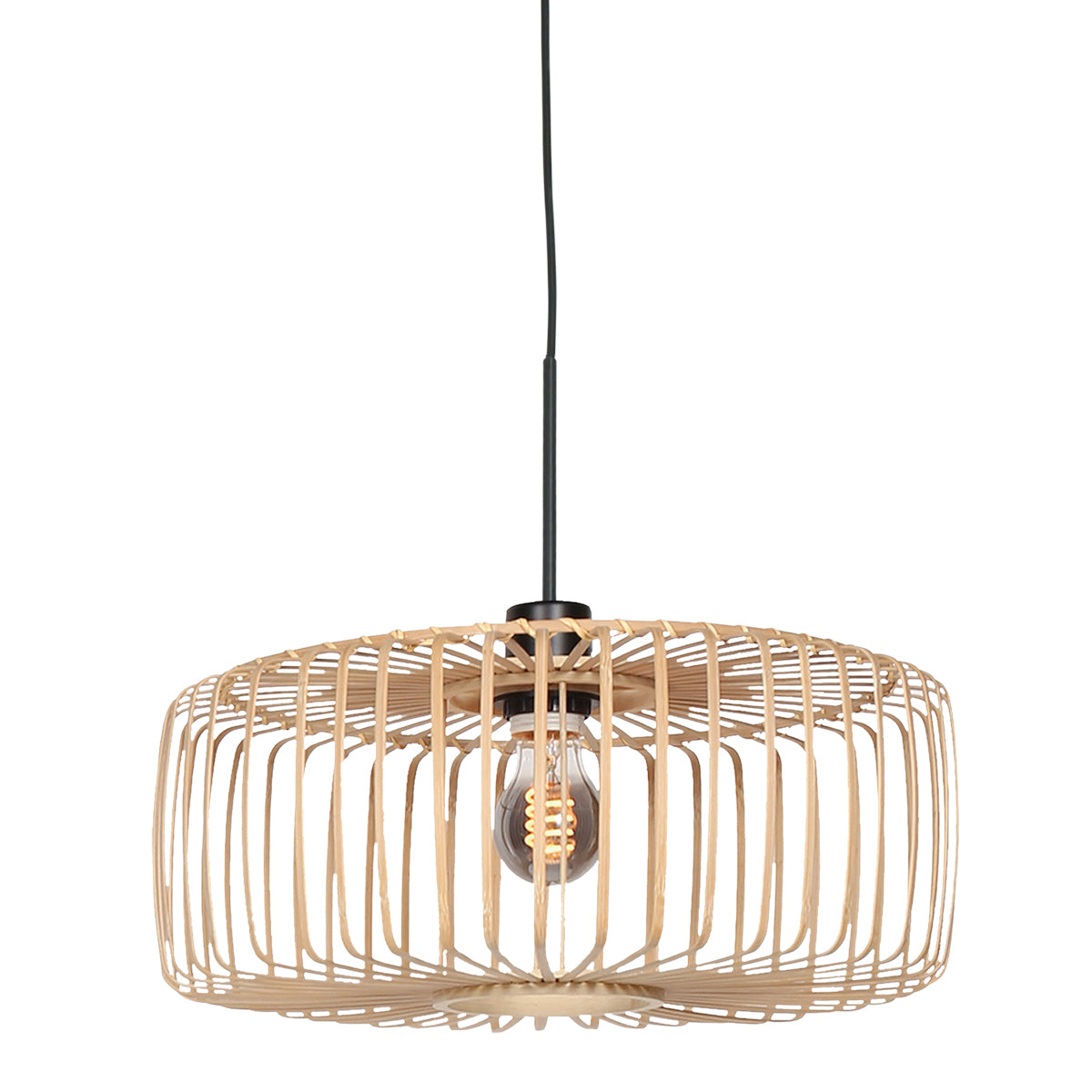 Висяща лампа Steinhauer Sparkled Light от бамбук