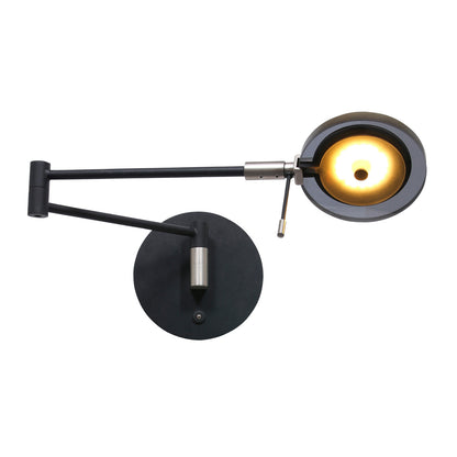 LED nástěnná lampa Steinhauer Turound, kouřové sklo – obrázek 10