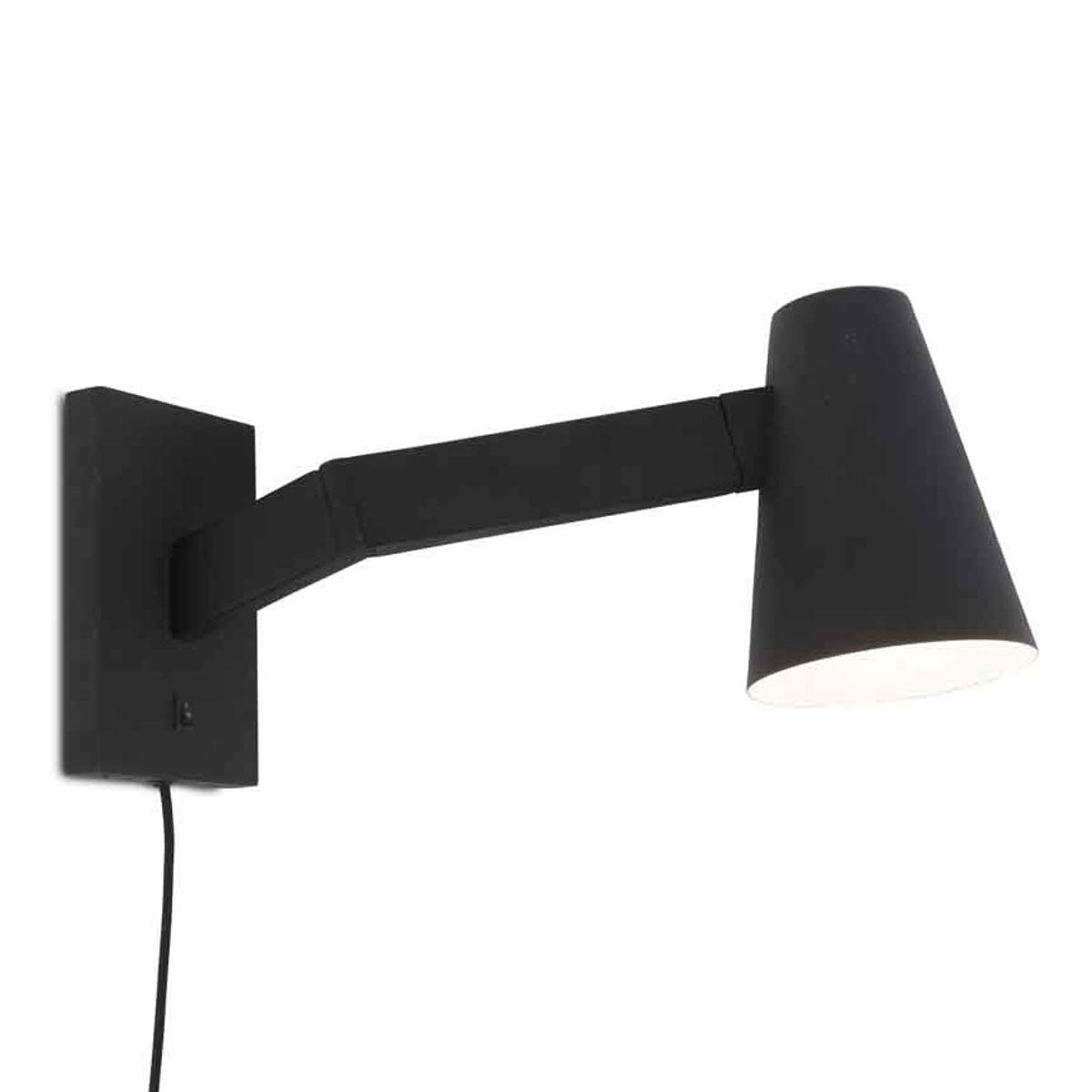draaibare-conische-wandlamp-zwart-its-about-romi-biarritz-main-image