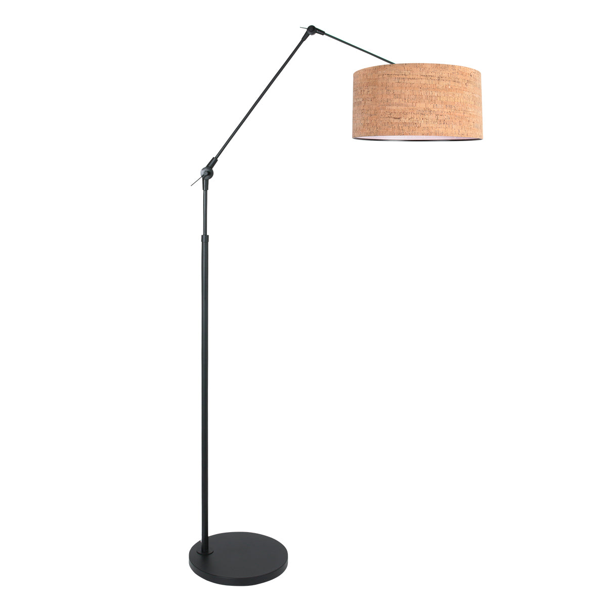 elegante-zwarte-booglamp-met-kurken-kap-steinhauer-prestige-chic-main-image