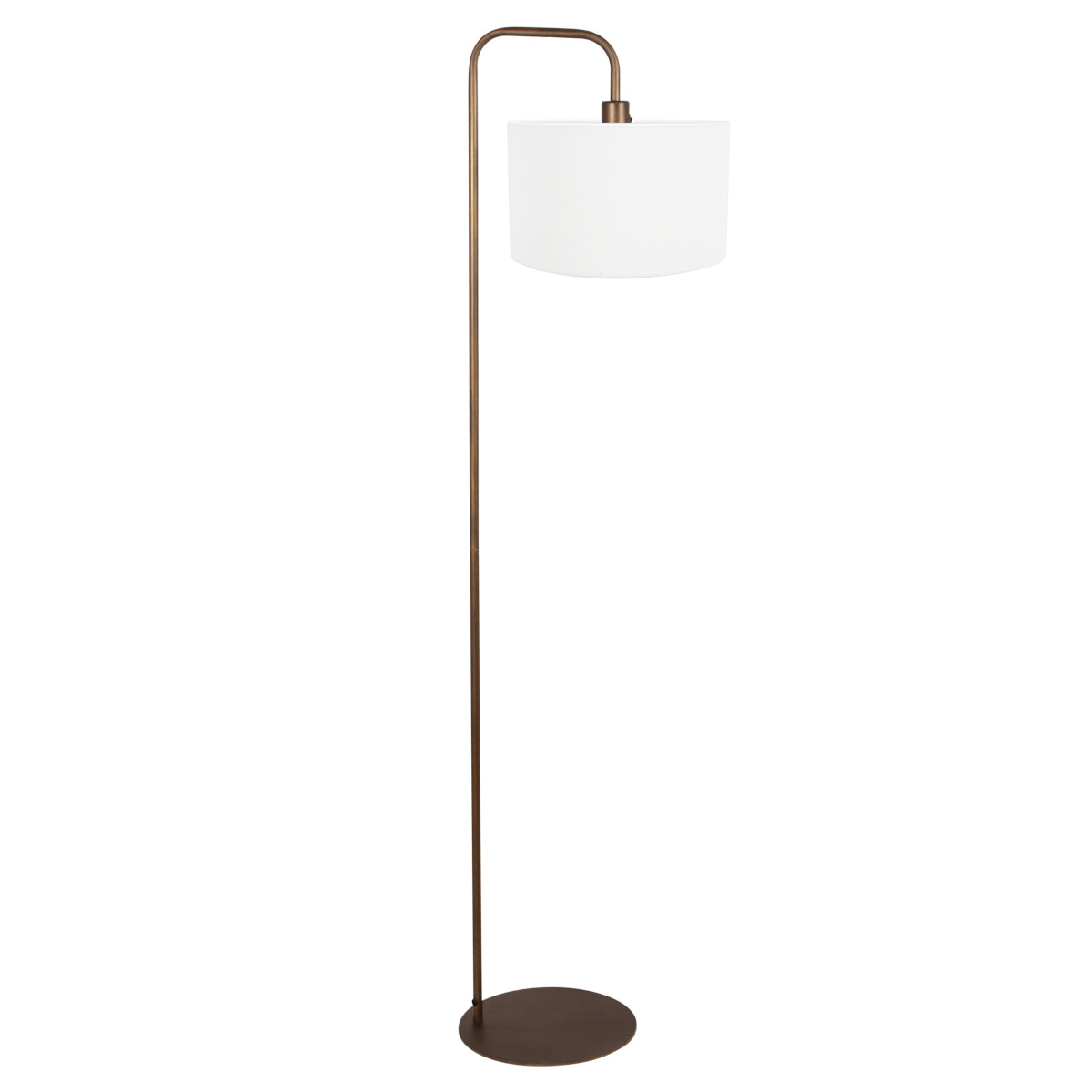 bronskleurige-vloerlamp-met-een-witte-linnen-kap-model-mexlite-forma-main-image