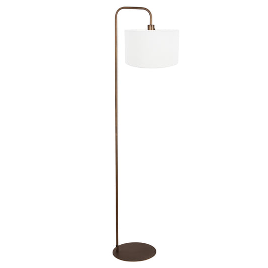 bronskleurige-vloerlamp-met-een-witte-linnen-kap-model-mexlite-forma-main-image