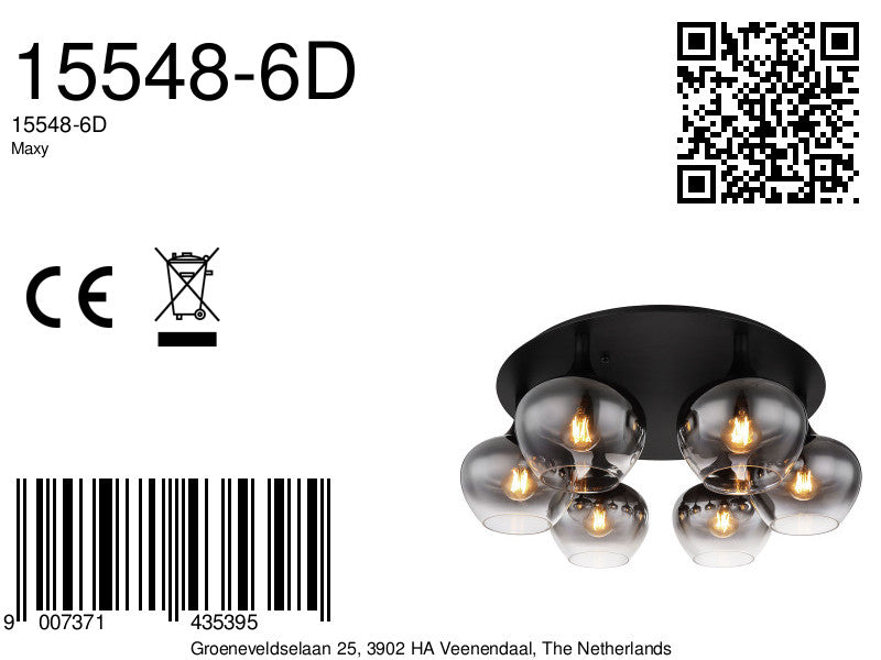 moderne-plafondlamp-zwart-glas-metaal-globo-maxy-variant-image8a