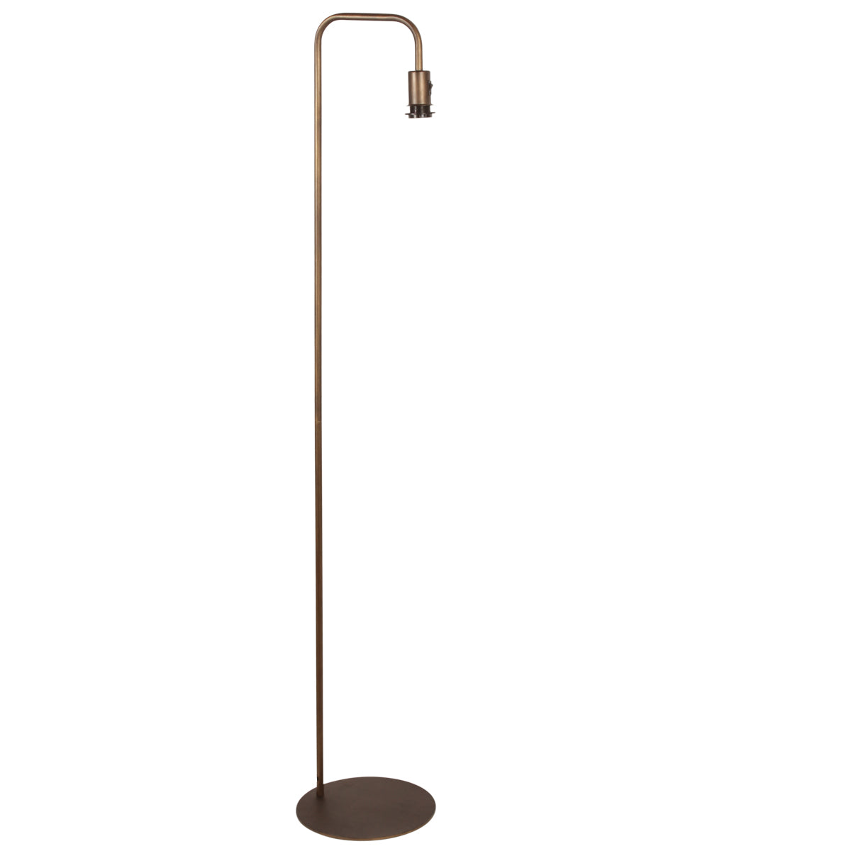 vloerlamp-brons-zonder-kap-met-e27-fitting-steinhauer-stang-main-image