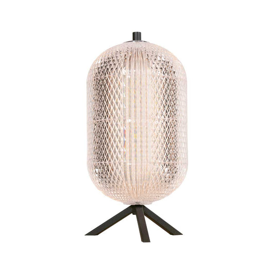 Candeeiro de Mesa Geripu Preto com LED – Mexlite