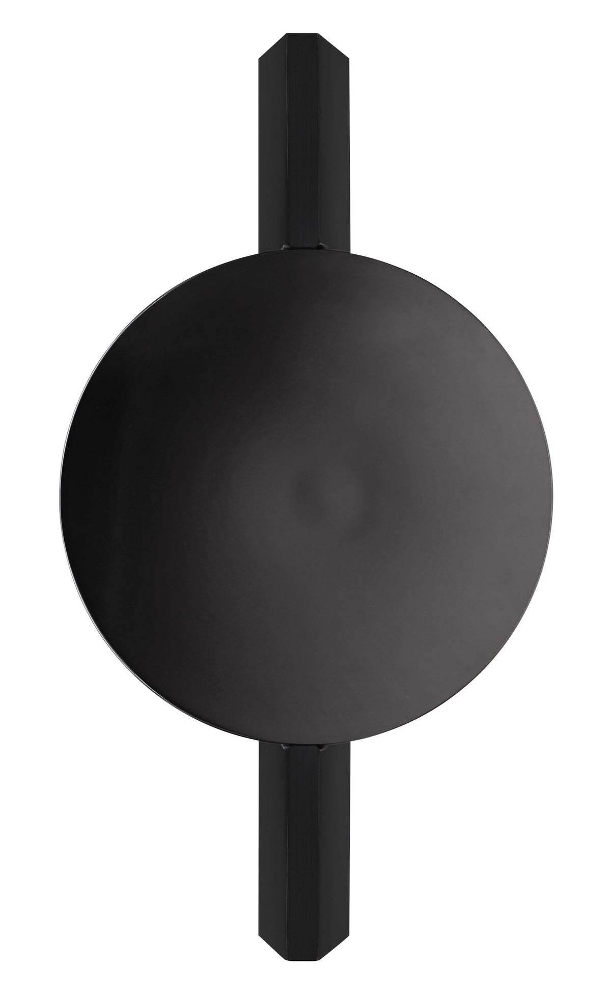 Grande lampada da parete LED in metallo gunmetal – immagine 2