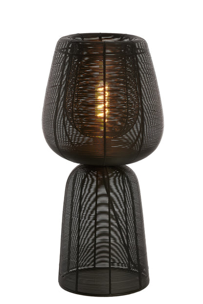 rustieke-zwarte-fijnmazige-tafellamp-light-living-aboso-variant-image2