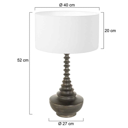 klassieke-wit-zwarte-ronde-tafellamp-steinhauer-bois-variant-image7